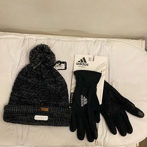 ADIDAS WOMEN’S FIT HAT AND ADIDAS WOMEN’S ACTIVE LIFESTYLE GLOVES